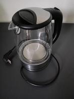 Glazen Waterkoker, Witgoed en Apparatuur, Waterkokers, 1 tot 2 liter, Ophalen of Verzenden, Gebruikt