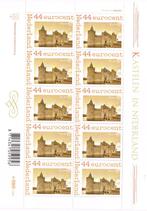 muiderslot persoonlijke zegel vel 10 x 44, Postzegels en Munten, Postzegels | Nederland, Verzenden, Na 1940, Postfris
