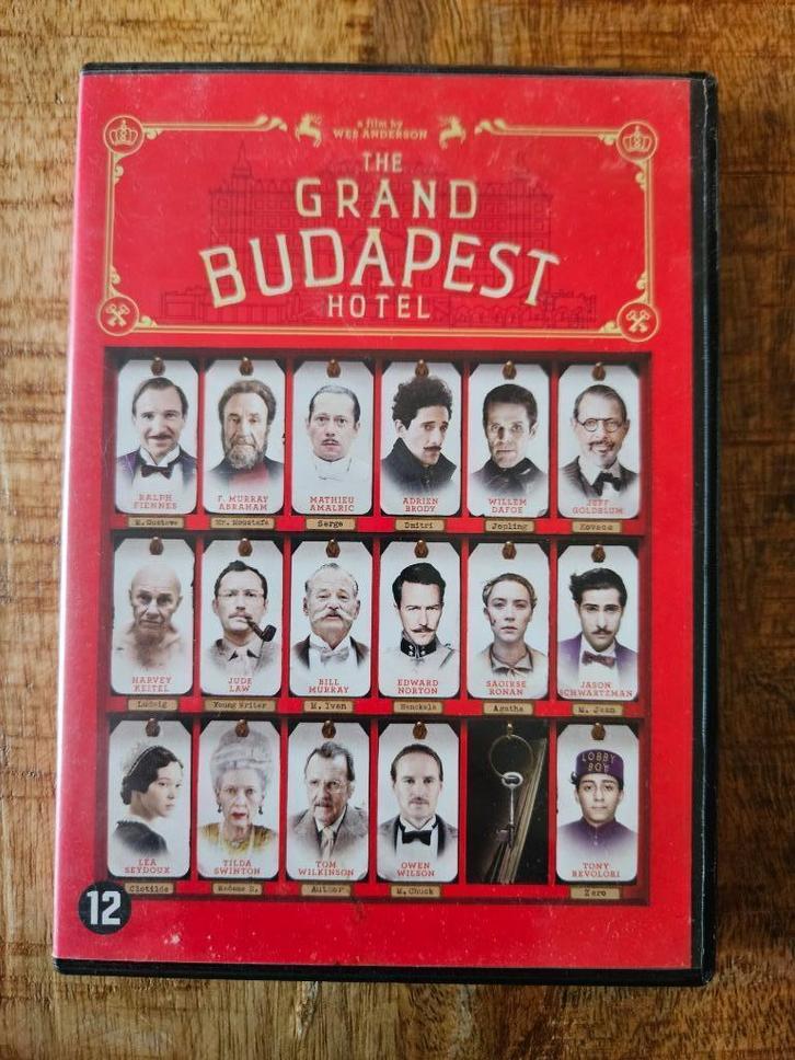 The Grand Budapest Hotel Wes Anderson NLO, Cd's en Dvd's, Dvd's | Komedie, Zo goed als nieuw, Romantische komedie, Alle leeftijden