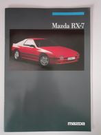 folder Mazda RX-7 april 1986 Duitstalig, Mazda, Mitsubishi, Ophalen of Verzenden, Zo goed als nieuw