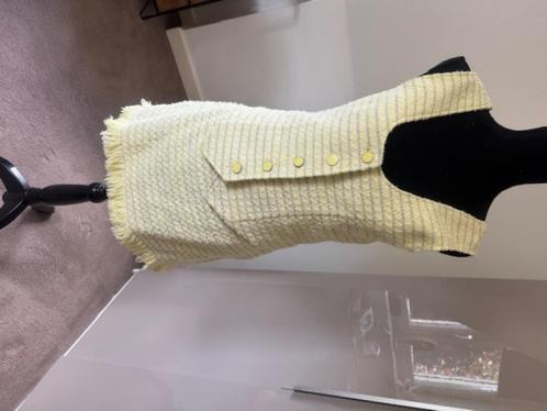 Te koop: rokje met jasje en gilet, Kleding | Dames, Rokken, Zo goed als nieuw, Maat 36 (S), Geel, Boven de knie, Verzenden