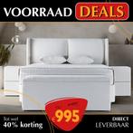 Hotel Boxspring Opberg Actie v.a. €795,-, Ophalen, Overige kleuren, Hotel Boxsprings, Overige maten