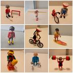 Playmobil sporters, fietsen, hockey, speerwerpen,, Kinderen en Baby's, Speelgoed | Playmobil, Ophalen of Verzenden, Zo goed als nieuw