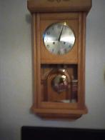 Klok blank eiken hout., Ophalen of Verzenden