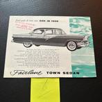 Ford - 1956 (#6) brochure folder, Verzenden, Gelezen, Ford