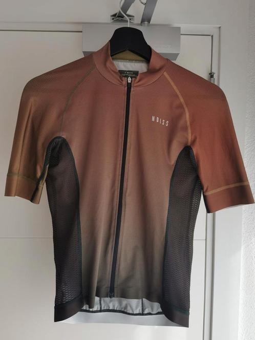 endless fast premium wielren jersey maat s groen bruin, Fietsen en Brommers, Fietsaccessoires | Fietskleding, Zo goed als nieuw