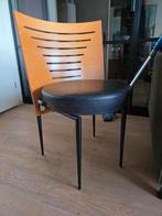 4x Castelijn Harmonica eetkamer stoelen Mazairac Boonzaaijer, Huis en Inrichting, Stoelen, Ophalen, Zwart, Zo goed als nieuw, Vier