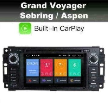 Chrysler Voyager Sebring radio navigatie android 10 wifi dab beschikbaar voor biedingen