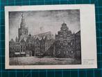 ansichtkaart, Nijmegen Stevenskerk, naar ets P.J.van Zee., Ophalen of Verzenden, 1960 tot 1980, Ongelopen, Gelderland