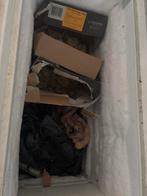 2 halve dozen kuikens en kalkoen nekken, Ophalen