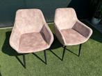 2 eetkamerstoelen oud roze igs !, Huis en Inrichting, Stoelen, Ophalen, Gebruikt, Overige kleuren, Vier
