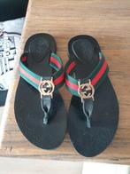 Gucci teenslippers 38, Kleding | Dames, Schoenen, Slippers, Zwart, Ophalen of Verzenden, Gucci