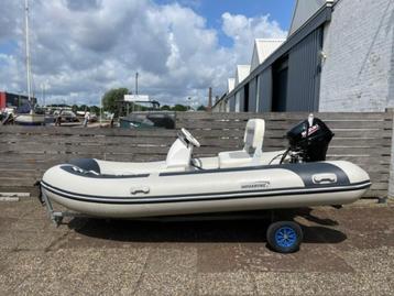 Nimarine MX 3.60 Rib met Suzuki 20pk met strandkar compleet beschikbaar voor biedingen