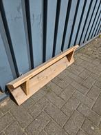 Zware en degelijke wandplank steigerhout 100cm, Ophalen, Zo goed als nieuw