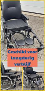 Luxe inklapbare rolstoel dikke voorgevormde rug,, Gebruikt, Quicki, Ophalen of Verzenden, Quicki