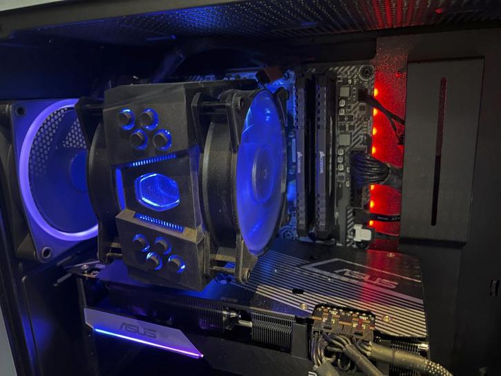 SET: MSI B450 Armor, AMD Ryzen 5 3600,  CPU RGB koeler, 16GB, Computers en Software, Desktop Pc's, Zo goed als nieuw, 3 tot 4 Ghz