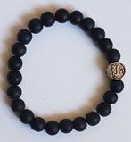 Armband houten kralen Superman kraal, Bruin, Nieuw, Ophalen of Verzenden, Met bedels of kralen