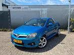 Opel Tigra TwinTop 1.8-16V Cosmo - Airco - APK 04-2026, Gebruikt, Zwart, 4 cilinders, Blauw