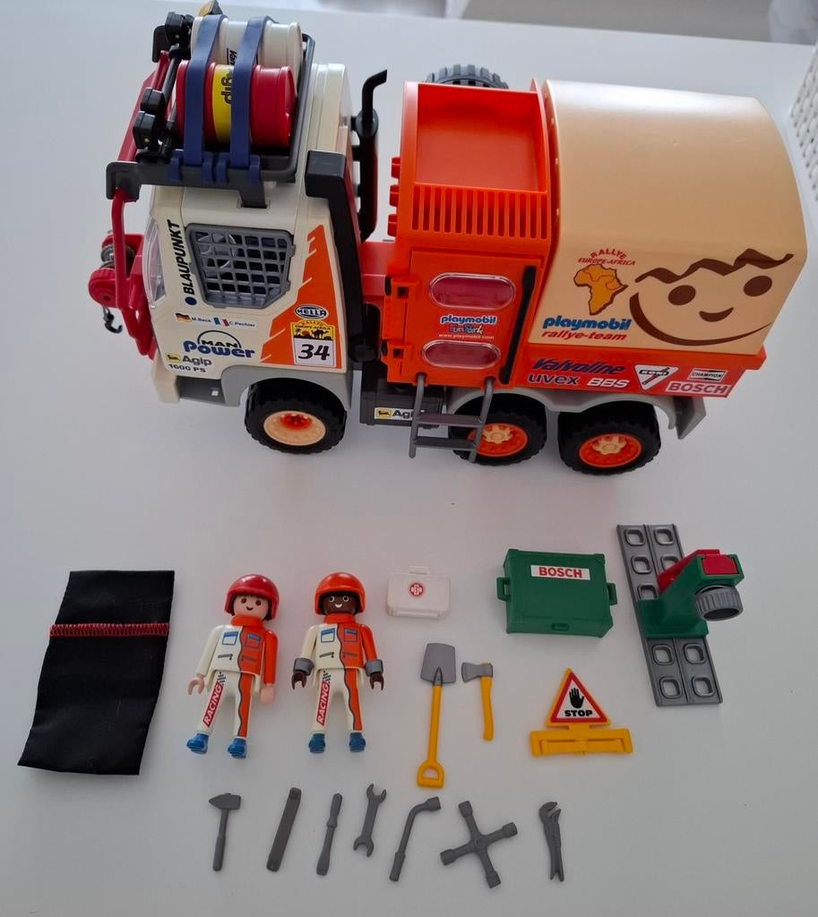 Playmobil Paris Dakar Offroad race truck- 4420 (2), Ophalen, Zo goed als nieuw