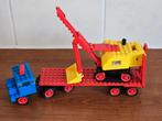 Truck with Excavator - Truck met hijskraan - Lego 383-1, Ophalen of Verzenden, Zo goed als nieuw, Complete set, Lego