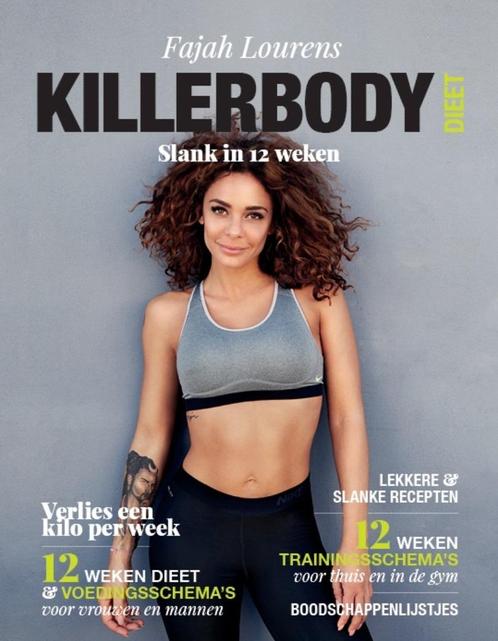 KILLERBODY door Fajah Lourens  Slank in 12 weken, Boeken, Gezondheid, Dieet en Voeding, Zo goed als nieuw, Gezondheid en Conditie