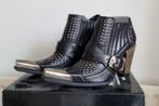New rock laarzen maat 41, Kleding | Dames, Schoenen, Zwart, Lage of Enkellaarzen, Nieuw, Ophalen of Verzenden