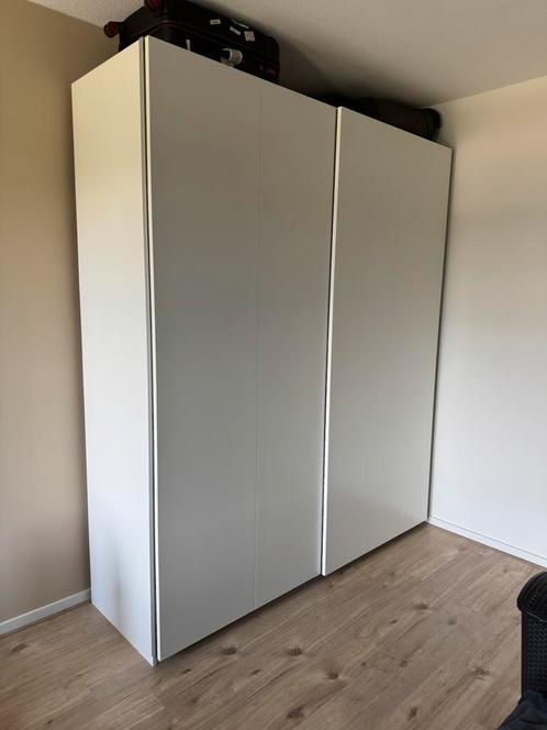 IKEA Pax kast Schuifdeuren Hasvik 200CM, Huis en Inrichting, Kasten | Kledingkasten, Zo goed als nieuw, 200 cm of meer, 200 cm of meer