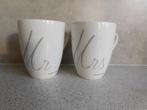 Mok XL "Mrs en Mr" Riviera Maison, Huis en Inrichting, Keuken | Servies, Ophalen of Verzenden, Zo goed als nieuw, Overige stijlen