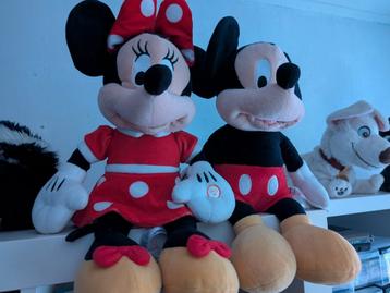 Mickey en Minnie Mouse  beschikbaar voor biedingen
