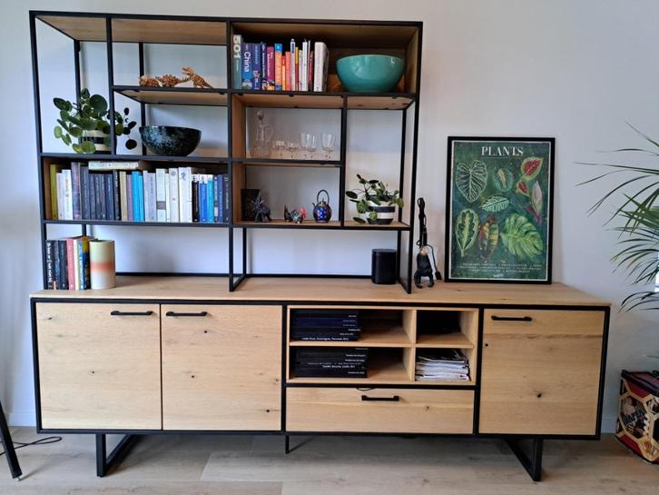 Xooon dressoir met bovenkast. PERFECTE STAAT! Nieuw, Huis en Inrichting, Kasten | Dressoirs, Zo goed als nieuw, 200 cm of meer