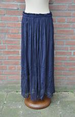 maxi rok, la fee maraboutee rok, merkrok, dameskleding, Maat 38/40 (M), Blauw, Ophalen of Verzenden, Onder de knie
