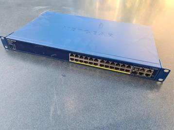 Netgear FS728TP 24-Poort Gigabit PoE+ Switch beschikbaar voor biedingen