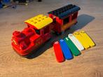 Duplo elektrische trein set + brug en extra rails, Kinderen en Baby's, Speelgoed | Duplo en Lego, Complete set, Duplo, Gebruikt