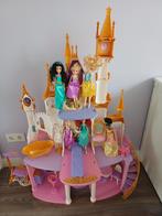 Disney Princessen Kasteel inclusief toebehoren, Ophalen of Verzenden, Zo goed als nieuw, Poppenhuis