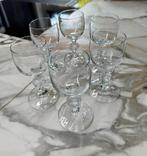 Kristallen borrel glaasjes, Ophalen of Verzenden