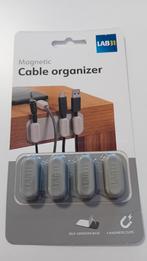 Kabelhouder met 4 magnetische clips, Ophalen of Verzenden, Nieuw