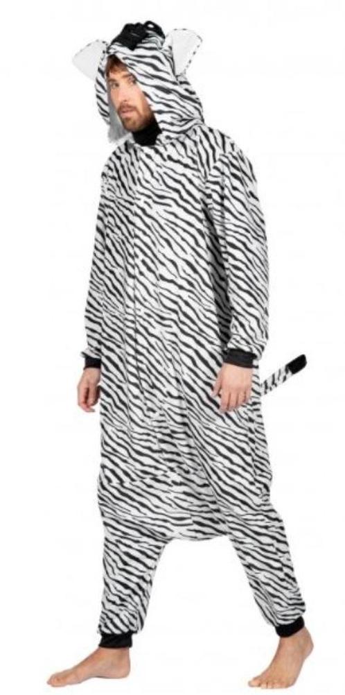 Leuke zwart/wit ZEBRA/FLUFFY ZEBRA pak, Kleding | Dames, Carnavalskleding en Feestkleding, Nieuw, Kleding, Carnaval, Maat 42/44 (L)