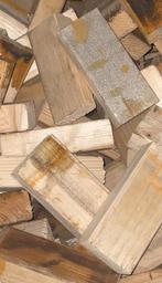 Vuren brandhout, Tuin en Terras, Minder dan 3 m³, Ophalen, Blokken