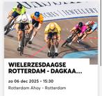 4 kaarten voor wielerzesdaagse Rotterdam Ahoy, Tickets en Kaartjes, Twee personen