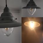 Hanglamp visserslamp, Huis en Inrichting, Lampen | Hanglampen, Ophalen of Verzenden, Zo goed als nieuw, Metaal, Minder dan 50 cm