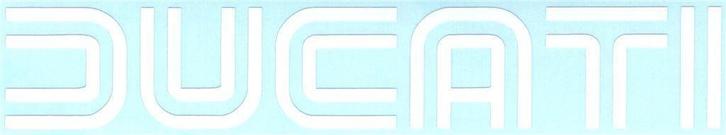 Ducati sticker #7, Motoren, Accessoires | Stickers, Ophalen of Verzenden