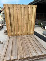 Restant 6 grenen 19 planks tuinschermen schutting scherm, Ophalen of Verzenden, Zo goed als nieuw, Minder dan 3 meter