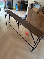 Nieuwe sidetable VidaXL, Ophalen, 100 tot 150 cm, Zo goed als nieuw, 25 tot 50 cm