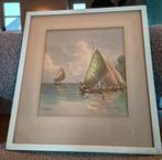 Dedy Suratin(1900-1979)  Aquarel - Indonesisch Tafereel, Ophalen of Verzenden