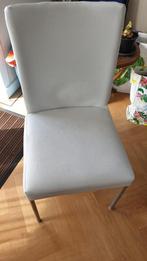 4x wit sky stoelen, Huis en Inrichting, Stoelen, Ophalen, Gebruikt, Wit, Vier