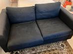 Blauwe Ikea bank gratis afhalen, Huis en Inrichting, Banken | Bankstellen, Ophalen, Gebruikt, 75 tot 100 cm, Tweepersoons