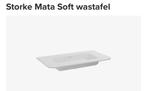 Storke matte solid surface wastafel 80cm, afvoerplug - NIEUW, Ophalen, Nieuw, 50 tot 100 cm, Minder dan 100 cm