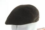 flatcap Platte pet Hatland Savas donker bruin 60 = XL nieuw, 60 cm (XL, 7½ inch) of meer, Nieuw, Ophalen of Verzenden, Pet