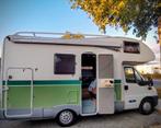 Leuke fiat ducato camper met stapelbed-airco-zonnnepanelen., Caravans en Kamperen, Fietsendrager, Ringverwarming, Fiat, Koelkast