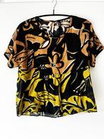 schitterend gekleurd blousje van Marccain maatje 6, Zwart, Maat 42/44 (L), Ophalen of Verzenden, Zo goed als nieuw